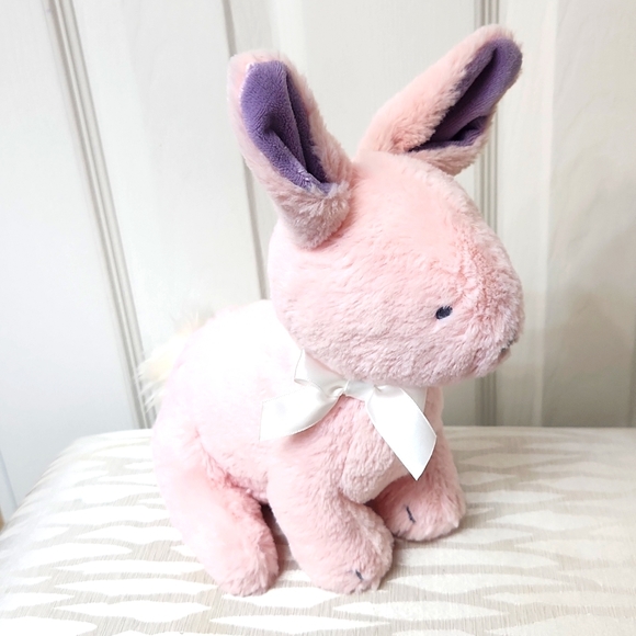 Baby Dumpling Pink Mechanical Rabbit, Purple Bunny, Music Playing - Picture 3 of 8